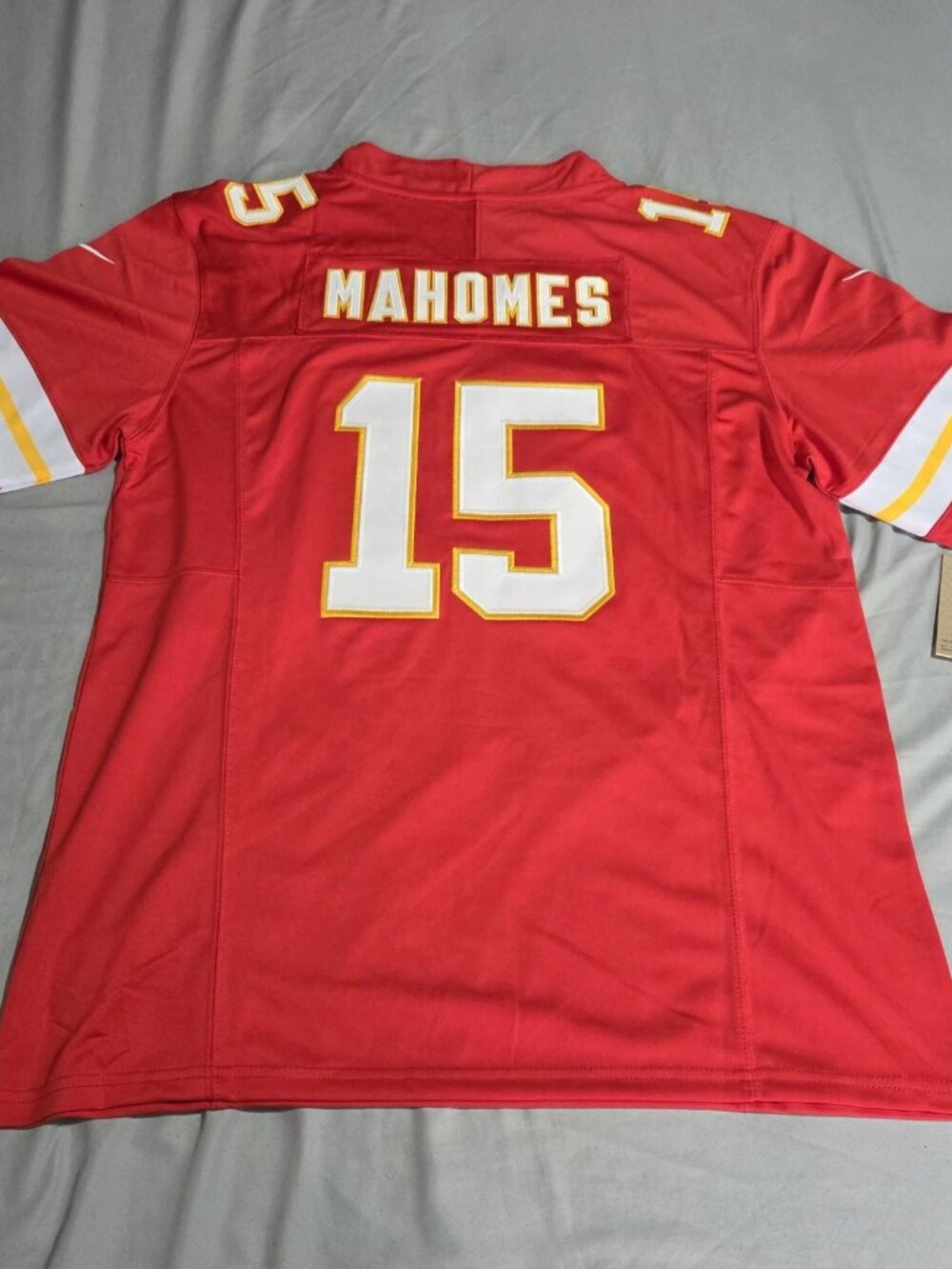 Patrick Mahomes Red Vapor Stitched Jersey